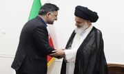 دیدار معاون علمی فناوری و اقتصاد دانش بنیان رئیس جمهور با آیت الله حسینی بوشهری