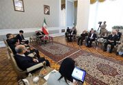 آملی لاریجانی با وزیر ارتباطات بین المللی حزب کمونیست چین دیدار کرد