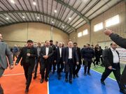 سالن ورزشی روستایی در علی آباد کتول توسط وزیر ورزش افتتاح شد
