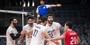 والیبال انتخابی المپیک | ایران 3-1 قطر؛ نخستین پیروزی ایران بدست آمد
