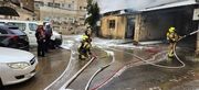 آتش‌سوزی در یک کارخانه در قدس اشغالی