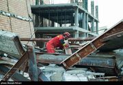 جزئیات ریزش ساختمان در جنوب تهران؛ ۲ پلیس جان باختند + فیلم و تصاویر