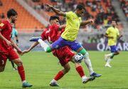 جام جهانی زیر ۱۷ سال| شکست یک نیمه‌ای نوجوانان ایران مقابل برزیل