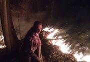 آتش‌سوزی در عرصه‌‌های جنگلی ۴ شهر استان گیلان/‌ اطفای حریق با دمنده، کوله‌های آب‌پاش و آتش کوب!