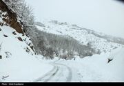 بارش ۳۵ سانتی‌متری برف در ازنا/ هشدار نارنجی هواشناسی لرستان صادر شد