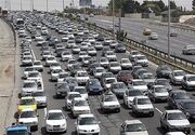 وضعیت تردد در راه ها/ ترافیک سنگین در آزادراه پردیس- تهران