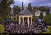 ثبت رکورد بیشترین بازدید نوروزی از آرامگاه حافظ