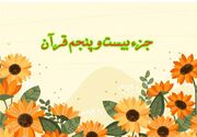 ترتیل و تندخوانی جزء بیست و پنجم قرآن