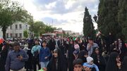 تجمع مردم شیراز در حمایت از عملیات وعده صادق + تصاویر