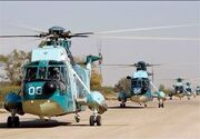 ‌۱۶ سورتی پرواز بالگردهای ارتش به روستاهای سیل‌زده بلوچستان