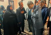 حضور استاندار همدان در منزل شهید محمد رنجنوش