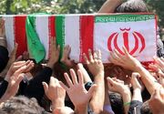 تشییع پیکر "شهید حجت‌الله یوسفیه" در ورامین
