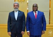سفیر ایران استوارنامه خود را تقدیم رئیس جمهور کنگو کرد
