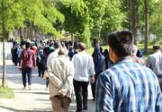 برگزاری همایش پیاده‌روی خانوادگی در کرمانشاه+عکس
