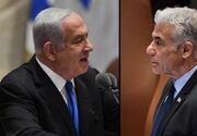 پیشنهاد لاپید به نتانیاهو: آتش بس را برای فرار از لاهه بپذیر