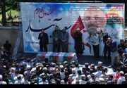 تشییع ‌شهید مدافع حرم در کرج/ انتقال ‌شهید آبیار به شهرری