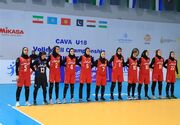 قهرمانی تیم والیبال زیر ۱۸ سال ایران در مسابقات «کاوا»
