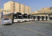 ورود ۲۲ اتوبوس جدید به ناوگان اتوبوسرانی شهر ری