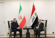 دیدار علی باقری با وزیر خارجه عراق