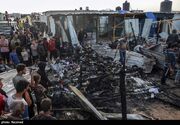روز ۲۵۶ طوفان‌الاقصی| بمباران مجدد چادر آوارگان در رفح
