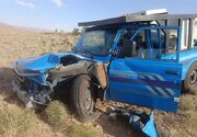 برخورد ۲ خودرو در اردستان یک کشته و ۴ مصدوم برجا گذاشت