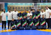 تیم کشتی آزاد جوانان ایران قهرمان آسیا شد