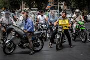 تردد روزانه ۴ میلیون و ۳۰۰ هزار موتورسیکلت در تهران