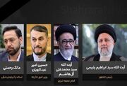 شخصیت‌های برجسته درافغانستان شهادت رئیس‌جمهور ایران را تسلیت گفتند
