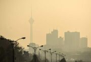 آلودگی هوا در تهران تداوم دارد