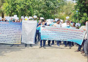 کلاه‌زردهای خوزستان تجمع کردند