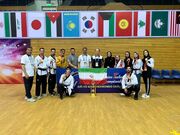 پومسه روهای ایران روی سکوی نایب قهرمانی آسیا