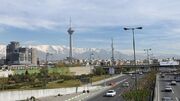 تمام معابر شهر تهران تقریبا خلوت است