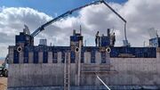 اتمام ساخت مخزن ۷۰۰ مترمکعبی مجتمع آبرسانی فارسجین تاکستان