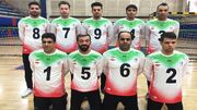 تیم ملی گلبال ایران از صعود به مرحله نیمه نهایی بازماند