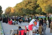 نمایشگاه صنایع دستی و غذا‌های بومی، محلی در صالح شهر برگزار گردید
