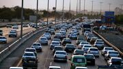 ترافیک سنگین و پرحجم در جاده‌های قزوین