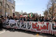 مردم ولایی و روزه دار اردبیل در حمایت از ملت مظلوم فلسطین به خیابان ها آمدند