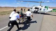 انتقال ۶۷ مصدوم توسط بالگرد اورژانس همدان