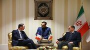 دیدار خسروی وفا با سفیر فرانسه در ایران