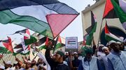 تجمع مردم پاکستان درحمایت از مردم غزه و حمله ایران به اسرائیل