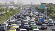 ترافیک در تهران پرحجم اما روان و بدون مشکل