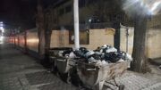 اجرای طرح دوم جمع‌آوری مخازن زباله از معابر منطقه دو شهرکرد