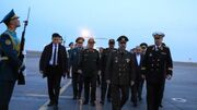 وزیر دفاع جمهوری اسلامی ایران وارد قزاقستان شد
