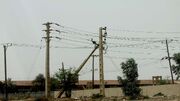 توفان به تاسیسات برق در ۳ شهرستان خراسان رضوی خسارت زد