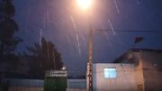نگاهی به هوای بارانی و طوفانی در شهر انابد + فیلم