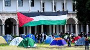 دانشجویان دانشگاه میلان ایتالیا به قیام‌های دانشجویی پیوستند