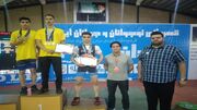 درخشش تیم نوجوانان وزنه‌برداری کردستان با کسب ۶ مدال طلا