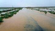 سیلاب جاده ترانزیتی مشهد - سرخس را مسدود کرد