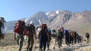 صعود ۶۰۰ نفر از فرهنگیان کشور به قله سبلان