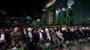 مراسم بزرگداشت امامزاده صالح (ع) همزمان با دهه کرامت برگزار شد + تصاویر